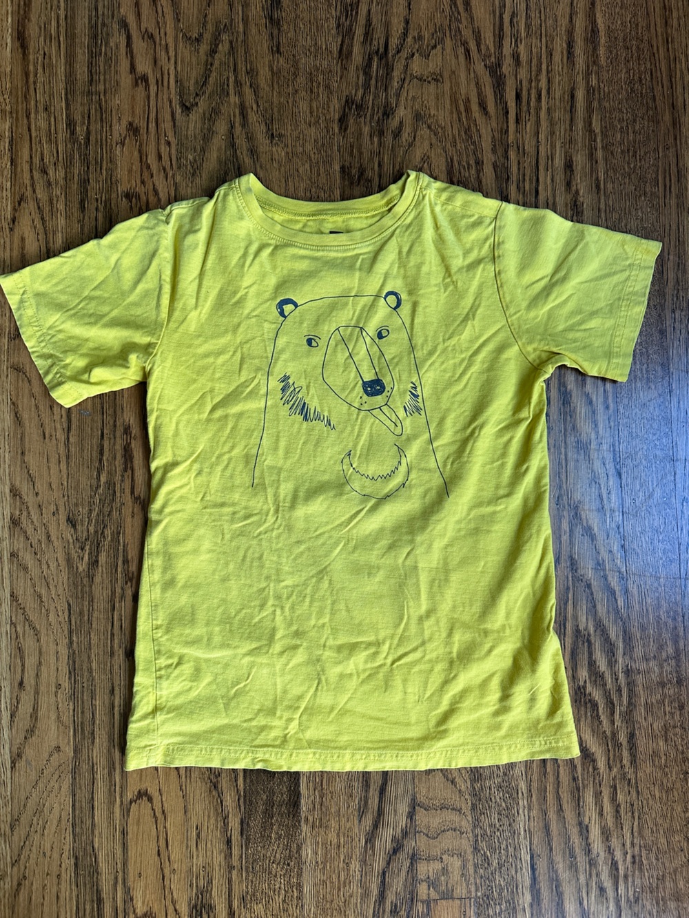 Tea Collection Kids Bear Graphic Tee. Size 12